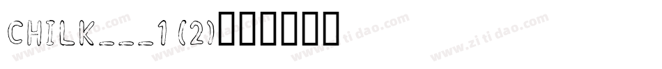 CHILK___1 (2)字体转换